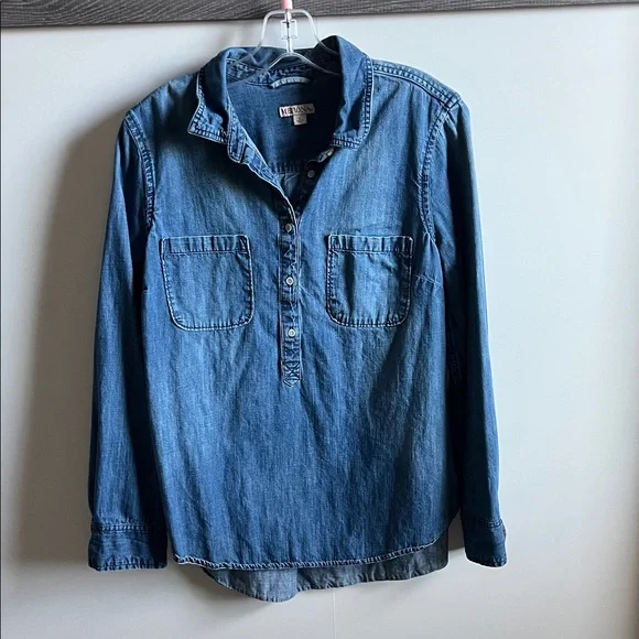 Merona denim shirt - Picture 1 of 10